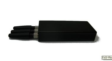 CDMA / GSM Portable Cell Phone Jammer / Blocker 25dBm With 3 Antenna