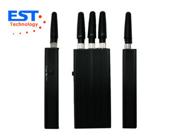 MINI GSM / 3G Handheld Cell Phone Jammer Blocker EST-808HB With 3 Antenna