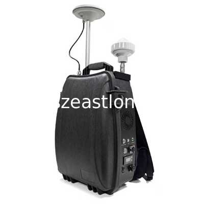 محدوده 5000 متری GPS Spoofing، دستگاه پارازیت GNSS با باتری داخلی برای مسدود کردن ضد پهپاد با نرم افزار کنترل