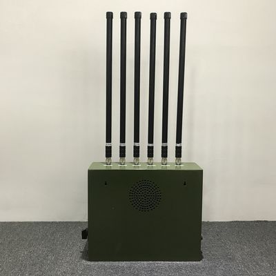 510mm Antenna 960MHz 190W Backpack Cell Phone Jammer 2G 3G 4G